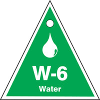 Energy Source ShapeID Water Identification Tag Numbered-7