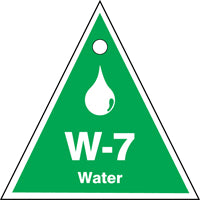 Energy Source ShapeID Water Identification Tag Numbered-18