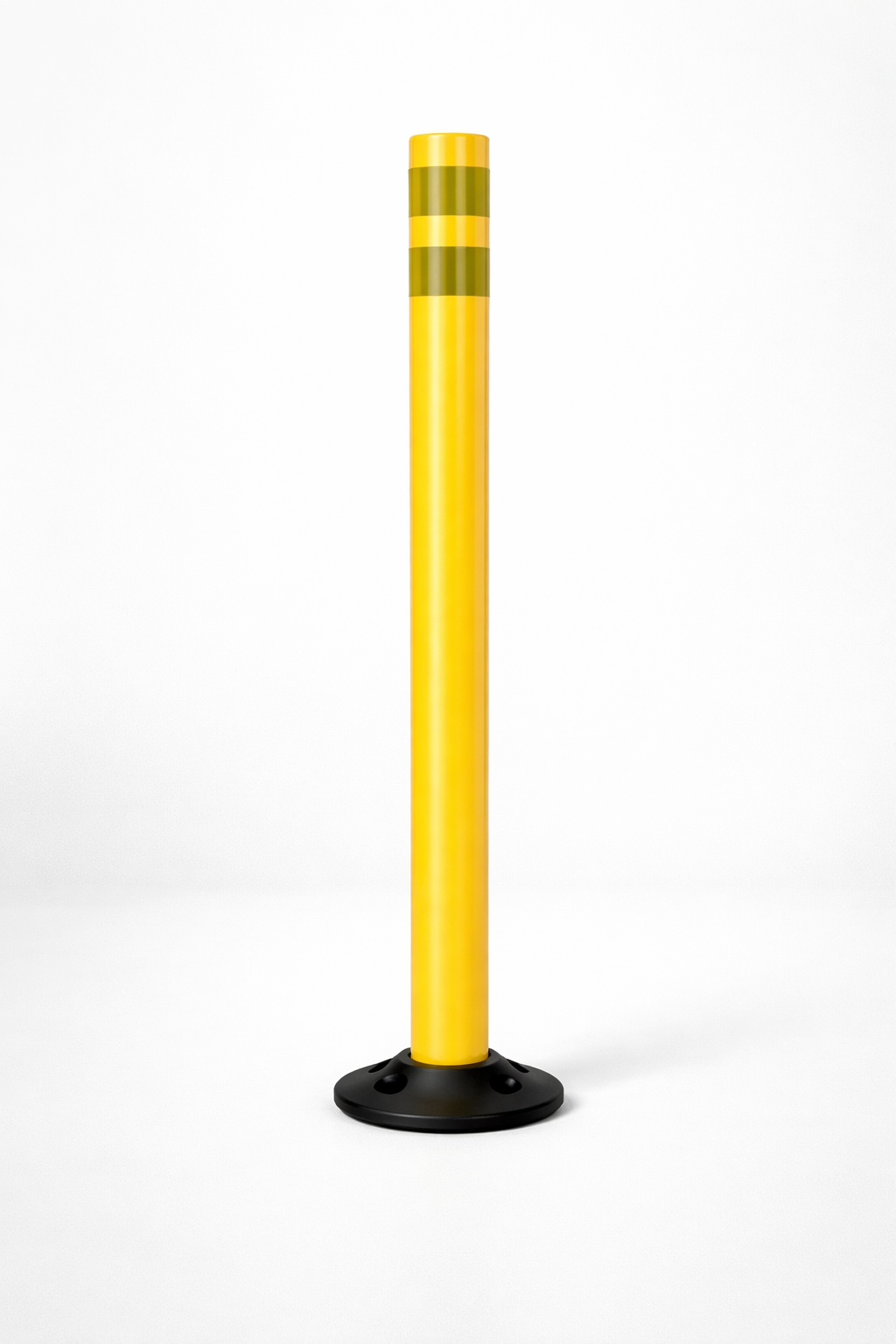 3" Dia Tubular Surface Mount Delineators 28" Tubular Delineator-2