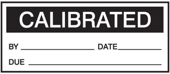 Production Control Labels: Calibrated
